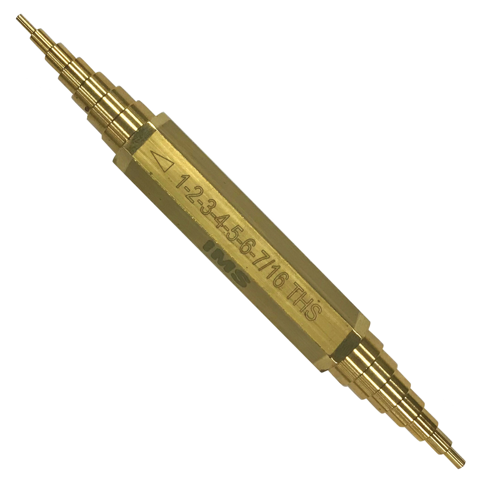 Nozzle Orifice Gauge, 1/16" to 15/32", Brass - Image 1
