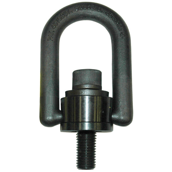 Hoist Ring, Standard Size, Rated Load: 5000 lb. 3/4"-10 Thread Size, 1.5" Thread Length