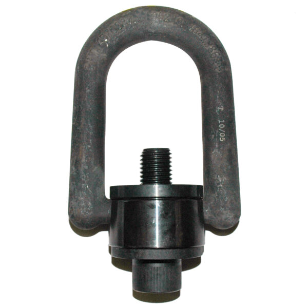 Hoist Ring, Standard Size, Rated Load: 10000 lb. 1"-8 Thread Size, 1.20" Thread Length
