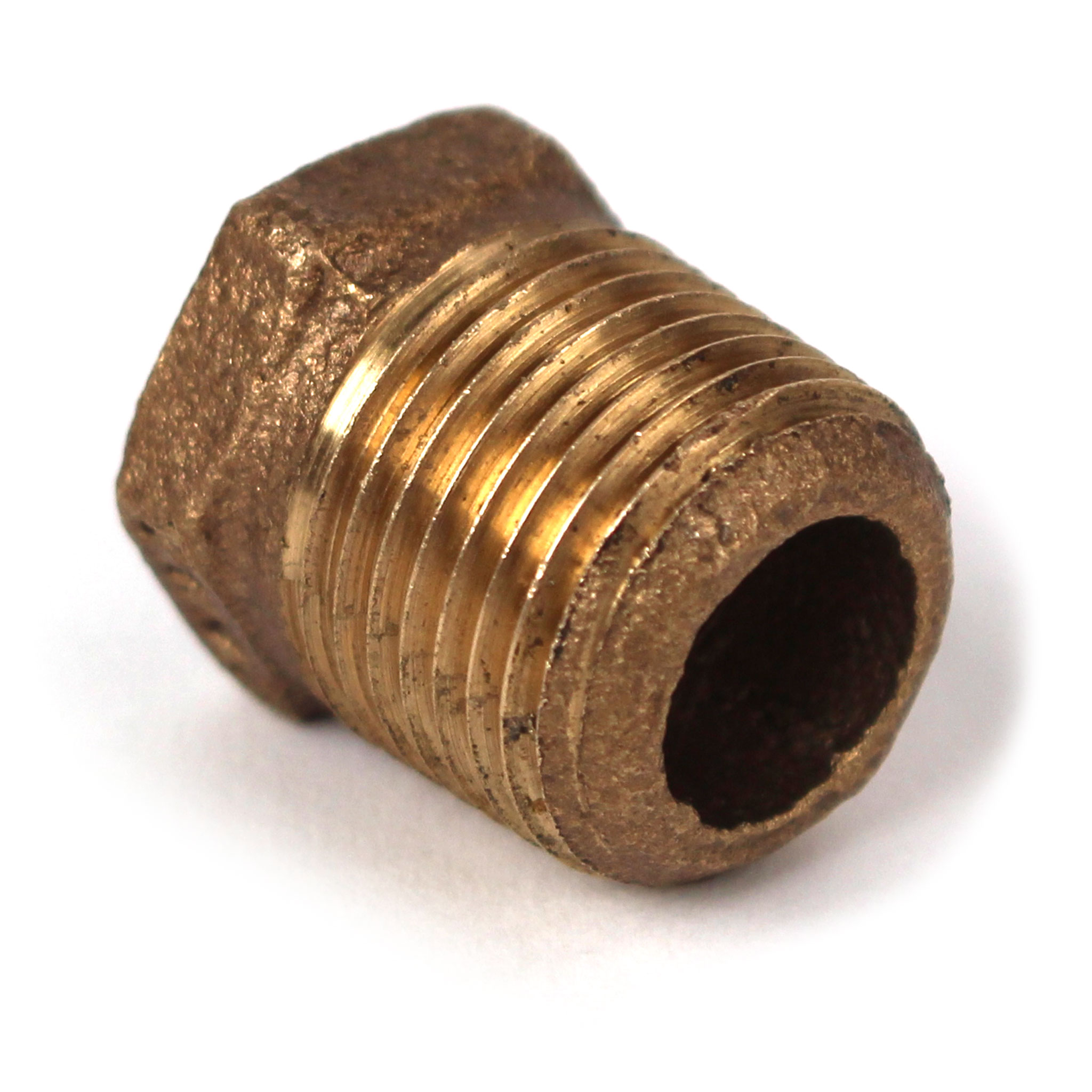 Bushing, Hex, 1-1/2" x 1/4" NPT, Bronze - Image 1