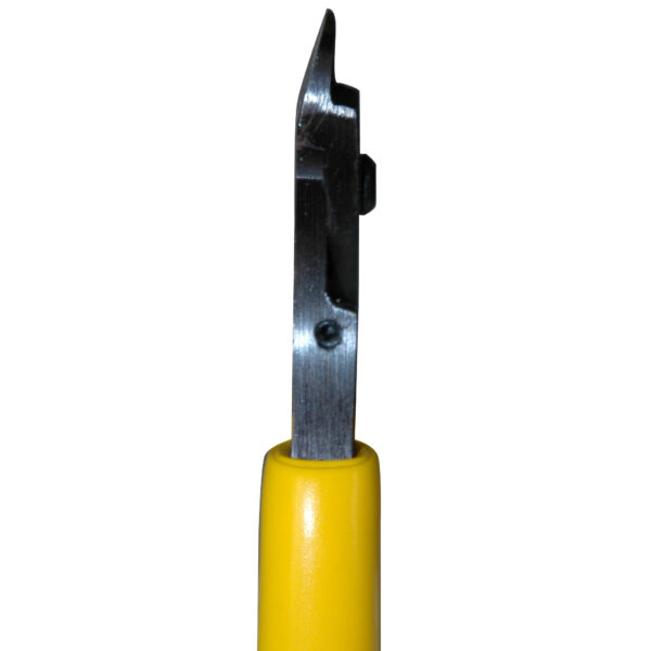 Gate Cutter, 4", Model S-44, Leaf Spring, 15 Degree Blade, Flat Back, Induction Hardened, Slim Profile