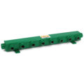 Manifold, Water, Steel, ST Series (2) 3/4″ NPT Inlet/Outlet, (8) 1/2″ NPT Ports, 21-1/4″ OAL