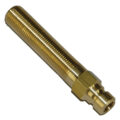 Plug, Water Extension, 200 Series, 1/4″ Passage, 2.5″ Length, 1/8″ NPT, Brass