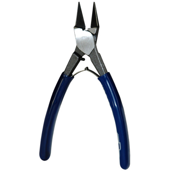 Gate Cutter, 6", Leaf Spring, Slim Profile, Needle Nose, 15 Degree Blade Angle