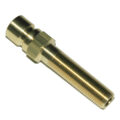 Plug, Water Extension, 300 Series, 3/8″ Passage, 2.5″ Length, 1/8″ NPT, Brass