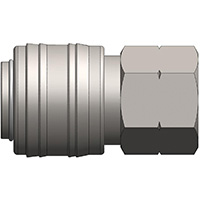 Coupler, 50 Series, 1/4" Body, 1/4" Female