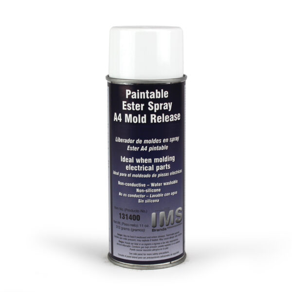 Mold Release, Ester Spray A4, Paintable
