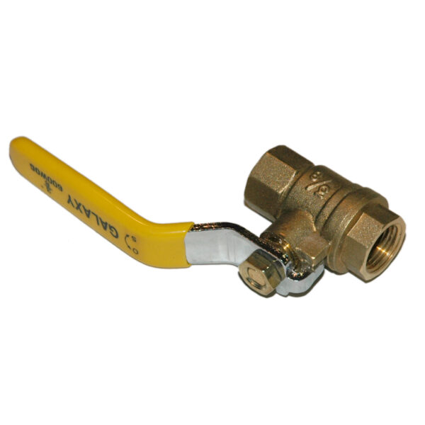 Ball Valve, 3/8", Female NPT, Econo Line, Full Port, Brass