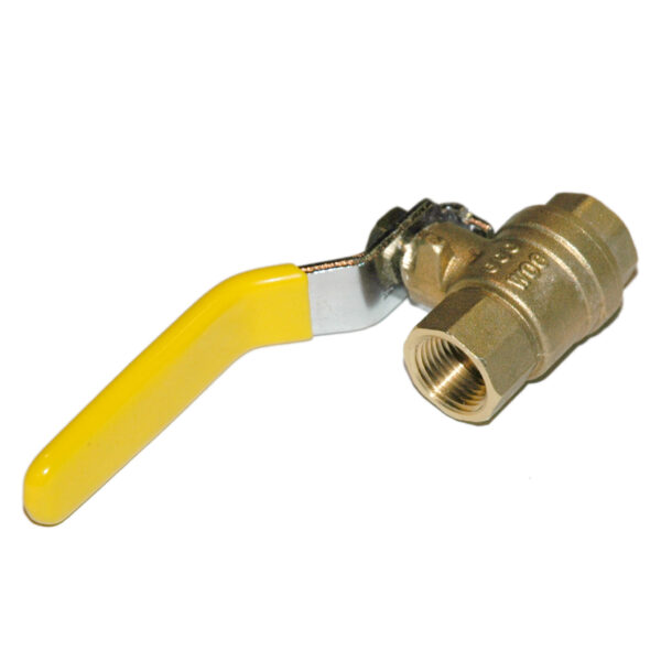 Ball Valve, 3/8", Female NPT, Econo Line, Full Port, Brass
