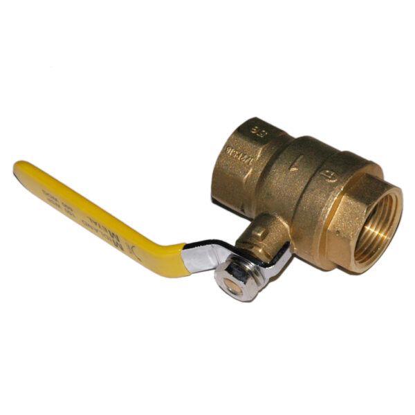 Ball Valve, 1", Female NPT, Econo Line, Full Port, Brass