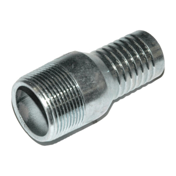 Hose Barb/Combo Nipple, 1/2" Inside Diameter Hose 1/2" Male NPT, Plated Steel
