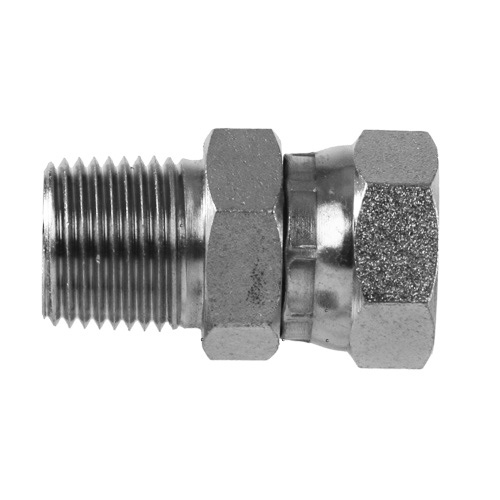 Swivel Fitting, 1/4" Male to 1/8" Female NPT