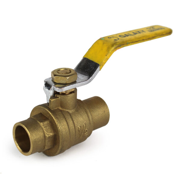 Ball Valve, 1/2", Solder Ends