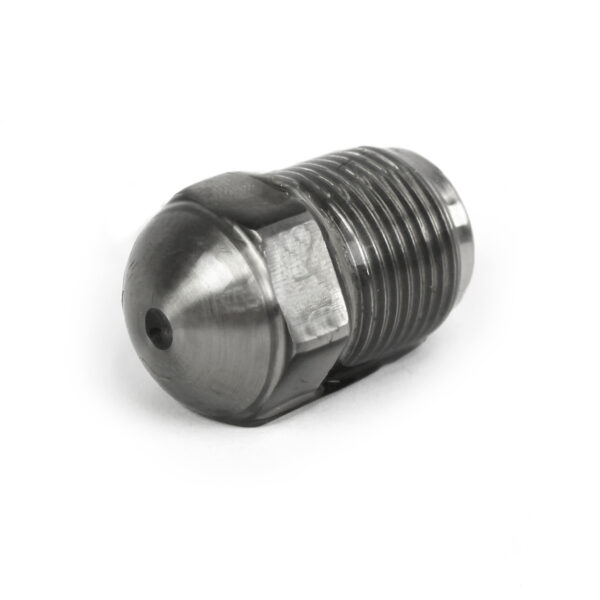 Nozzle Tip, GP, 1-1/2" OAL, 7/8-14 Thd 1/2" RO, 3/4" Radius, 3/32" Orifice.