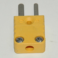 Mini Plug Thermocouple Type K Polarized