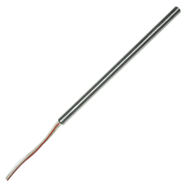 Cartridge Heater, 1/2" Dia x 10" Length, 240 Volt, 2000 Watt, Type J