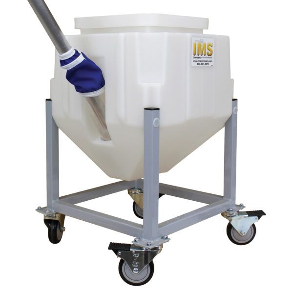 Portable Resin Bin, 75 lb Capacity