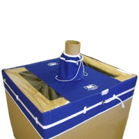 Gaylord Cover, Positive Pressure, 41" x 48", with 1 Port for 2" Diameter Wand/Probe