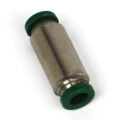 Push to Connect Tube Fitting, Union, 3/8″ OD Tube to 3/8″ OD Tube