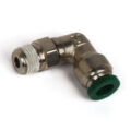 Push to Connect Tube Fitting, Elbow, Male Swivel, 1/2″ OD Tube to 1/2″ NPT
