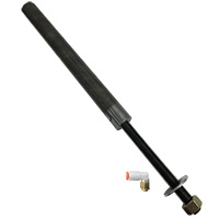 Fixed Length Ejector Bar, for 1" Series 1/2"-13 Male Thd x Blank End. 10" Body Length