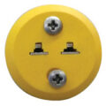 Female Receptacle, Panel Mount, For Type K T