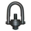 Hoist Ring, Standard Size, Rated Load: 30000 lb. 2″-4-1/2 Thd Size, 2.96″ Thd Length, 2″ Shank Dia