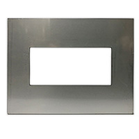 Adaptor Plate, 1/8 Din, Stainless Steel