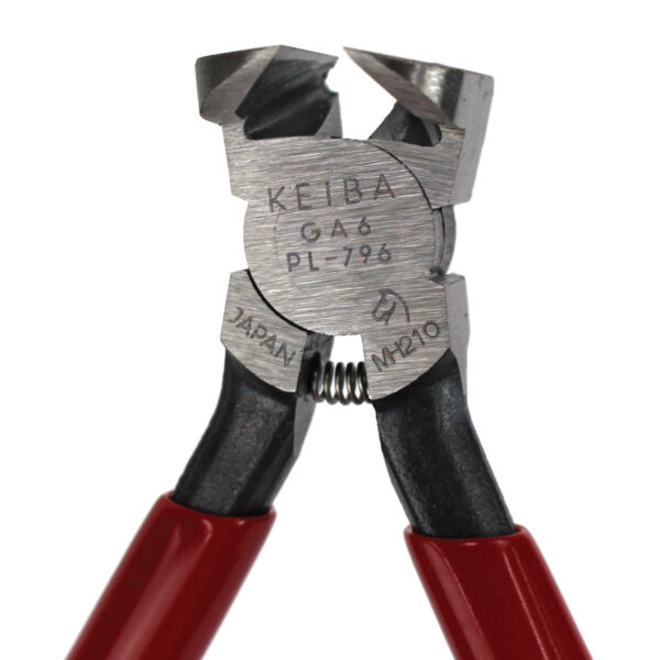 Gate Cutter, 5-1/2", Model GA6, Keiba PL-796, 90° Flat Back Blade, Slim Profile, Coil Spring