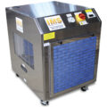 Chiller, J Series, 12000 Btu/hr, 460/60/3 Volt, Complete with Casters.