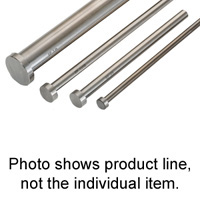 Ejector Pin, Through Hardened, H-13 Length: 10" Outside Diameter: 0.109"