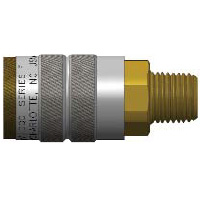 Coupler, 20 Series, 1/2" Body, 3/4" Male NPT