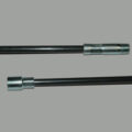 Extension Rod, 3′ Fiberglass Drill Rod For Barrel Brushes