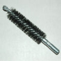 Brush, Heavy Duty Barrel, 32mm OD, High Carbon Steel, Double Stem And Spiral