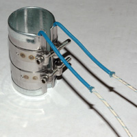 Heater Band, 1-1/2" Inside Diameter x 3" Wide, Mica, 120 Volt, 400 Watt