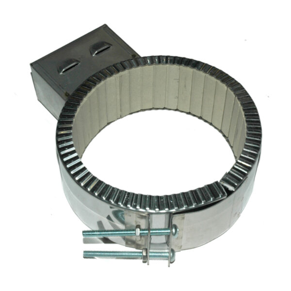 Heater Band, 6 to 6-1/2" Inside Diameter x 2-1/2" Wide, 240/480 Volt, 1600 Watts, Ceramic