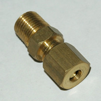 Compression Fitting, Modified, for Probe T/C