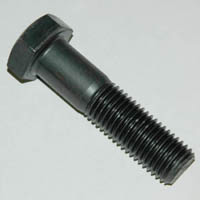 Mold Clamp Bolt, Grade 8, 4" Under Head, 1"-8 Thd, 2-1/4" Thd Length, 1" Shank, 1-1/2" Across Flats