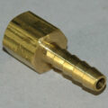 Hose Barb, 1/4″ Inside Diameter Hose, 1/4″ Female NPT, Straight, Brass