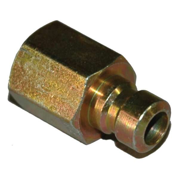 Plug, Water, 200 Series, 1/4" Passage, 1/8" NPT Female, Steel