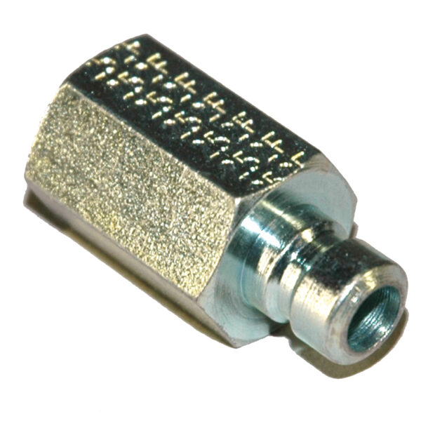 Plug, Water, 200 Series, 1/4" Passage, 1/4" NPT Female, Steel