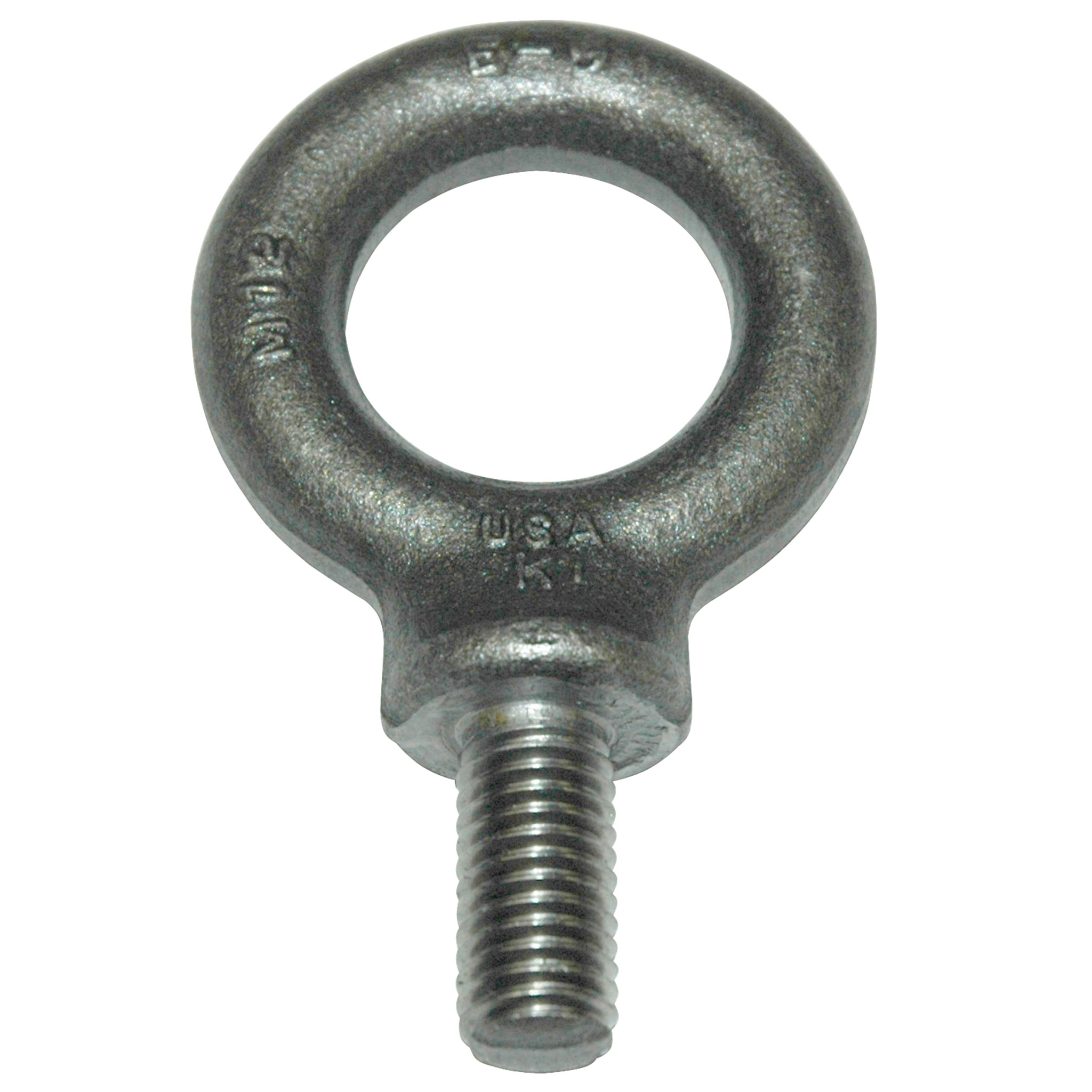 Eyebolt, 1,030 kg (2,270 lb.) Capacity, Metric, Shouldered, Forged Steel, M12 X 1.75 Thread Size - Image 1