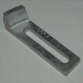 Aluminum Cleat for V-Bracket, Left-Hand, for Drum Holder