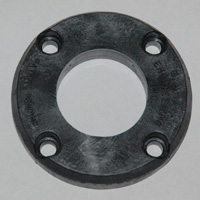 Plastic Locating Ring, for Aligning Mold to Stationary Platen, OD: 3.99", ID: 2", Thickness: .735"