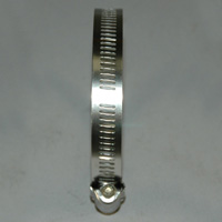 Hose Clamp, Worm Gear, Standard, 1/2" Wide Clamp # 44, Size Range: 1-1/4" to 3-1/4" Diameter