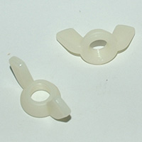 Wing Nut for IMS Lime Buster Pump Lid Bolts 1/2"-13, 1-49/64" Wing Spread, Nylon or Equivalent