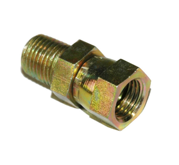 Swivel Fitting, 1/4" Male to Female NPT