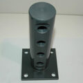 PVC Manifold with Flange, for Lime Buster II and III, 4 Ports – 1/2″ NPT