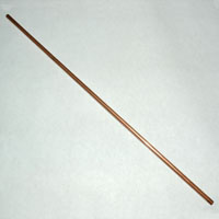 Extension Pipe, 17", Copper