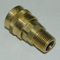 Coupler, 20 Series, 1/4" Body, 3/8" Male NPT